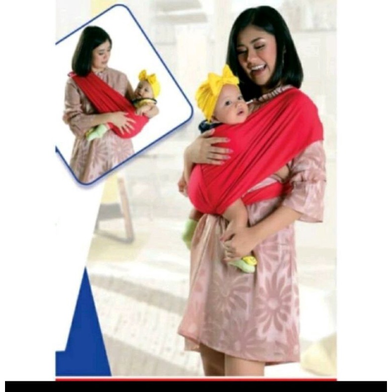 Baby Family Tas bayi sedang Seri 7 BFT7201 - Tas Perlengkapan Bayi dan Gendongan bayi Kaos Geos 2in1