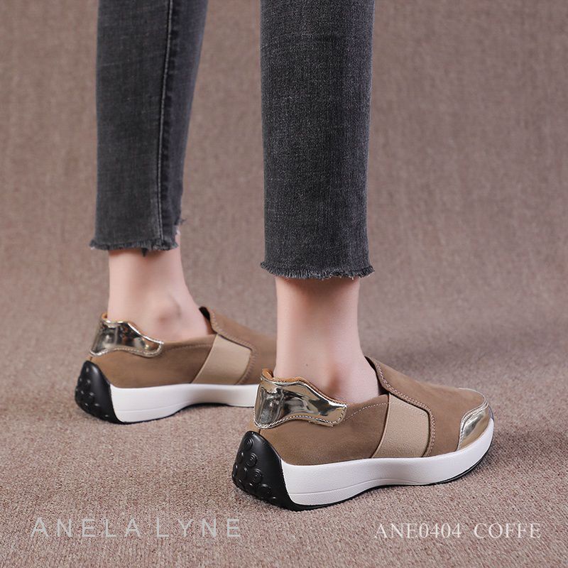 ANELA LYNE DAVITA SEPATU SNEAKERS TANPA TALI 0404 ORIGINAL