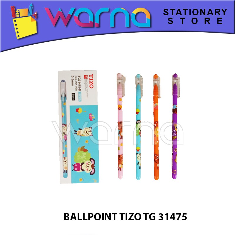 

PEN PULPEN BOLPEN BALLPOINT TIZO GEL INK PEN TG 31475