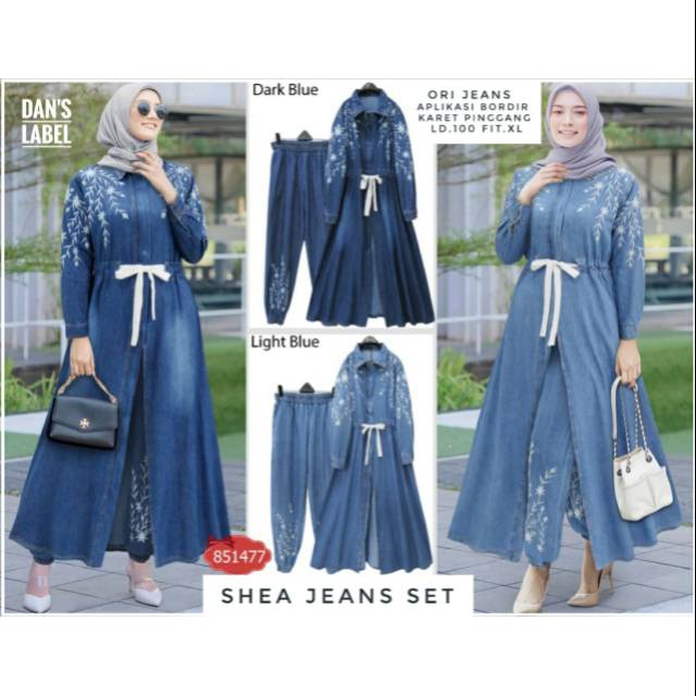 SET MUSLIM / SET JEANS / SHEA JEANS SET