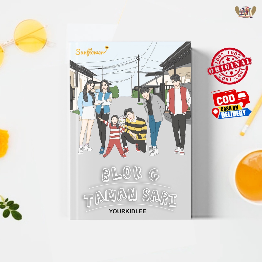 Preorder Novel Blok G Taman Sari Penulis: Yourkidlee-1