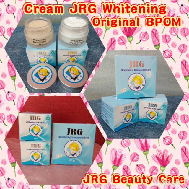 CREAM JRG WHITENING 3 IN 1 BPOM  ORIGINAL