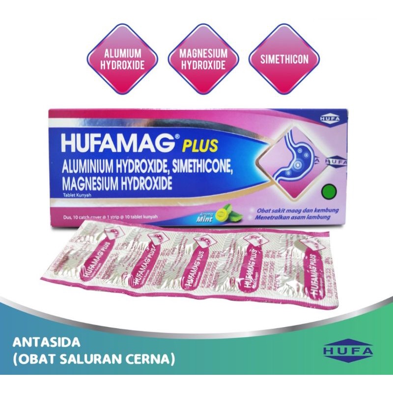 Hufamag Plus 1 strip 10 tablet