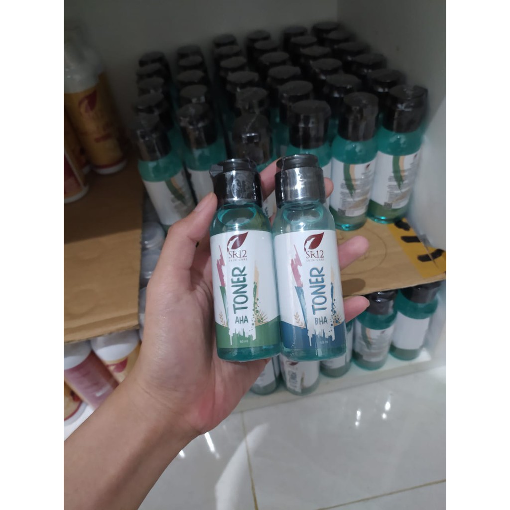 Toner Wajah AHA BHA SR12 Toner Acne Skincare Herbal BPOM