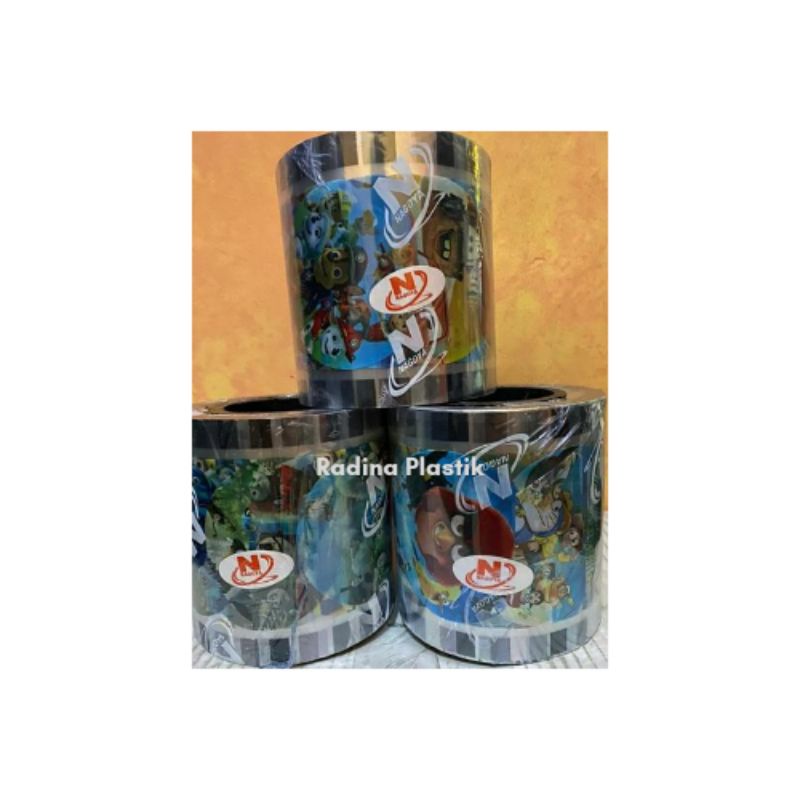 Plastik Lid Cup Sealer Per Roll / Tutup Gelas Plastik Roll / Seal Cup 1000 Gelas