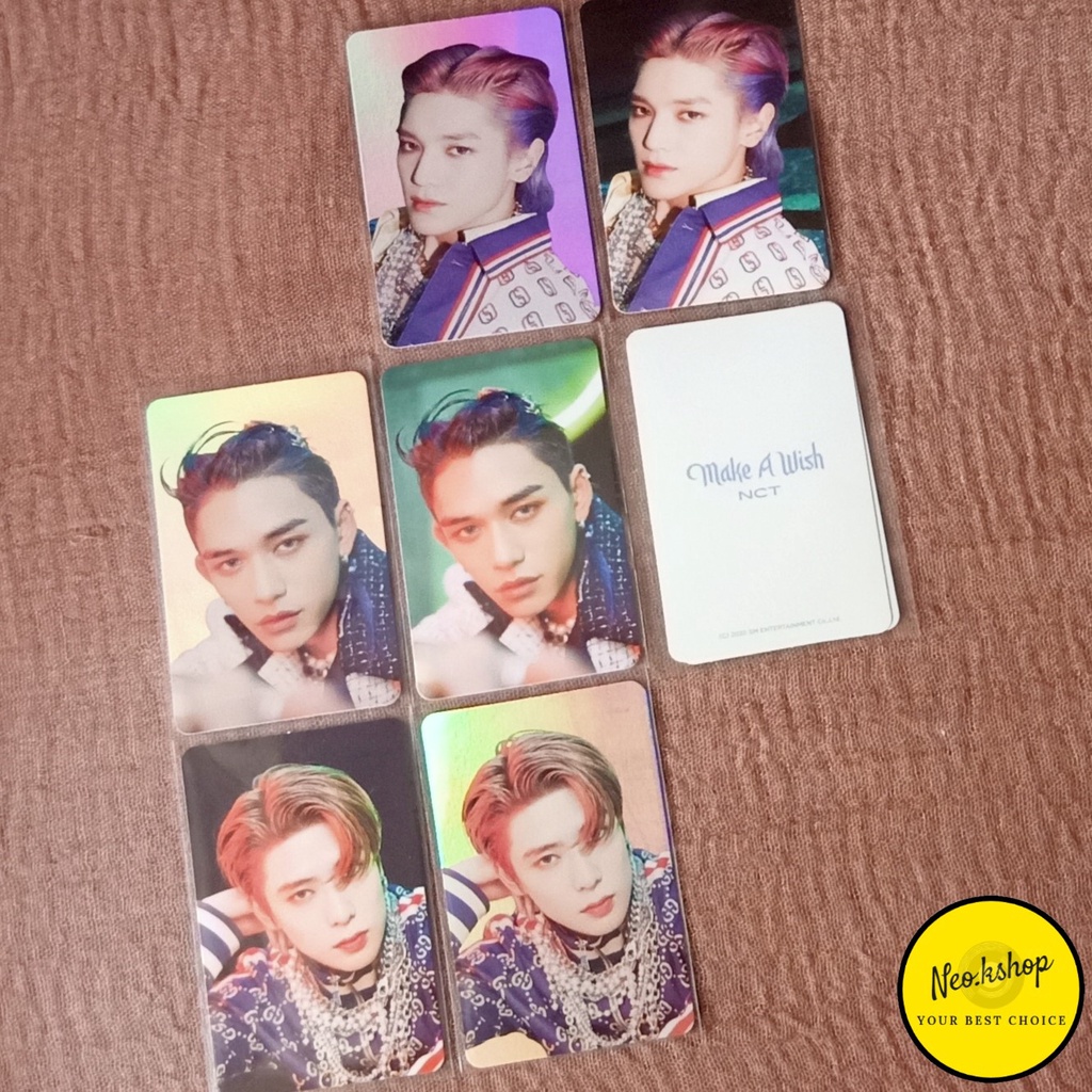 NCT U MAKE A WISH CARD