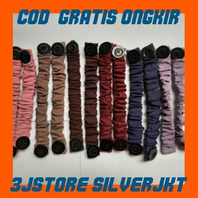 soft konektor masker hijab import katun 1 pcs