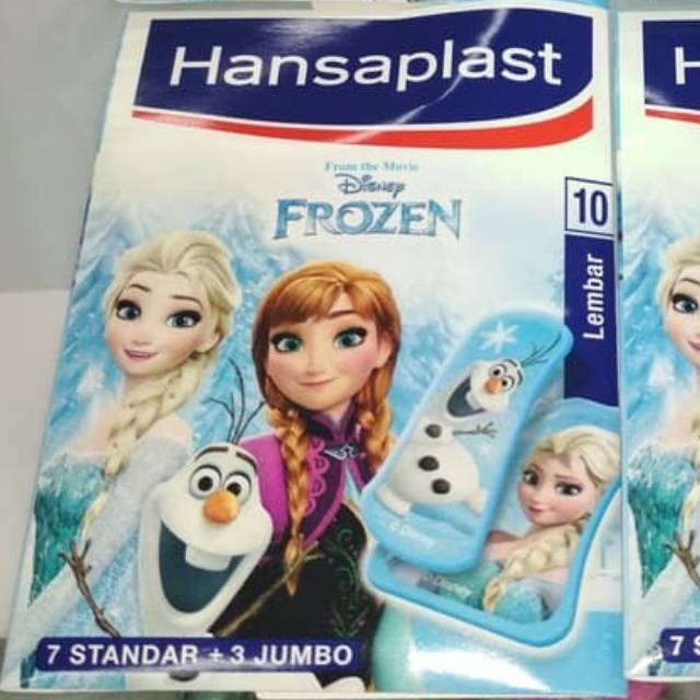 Hansaplast Plester Anak Frozen isi 10 lembar