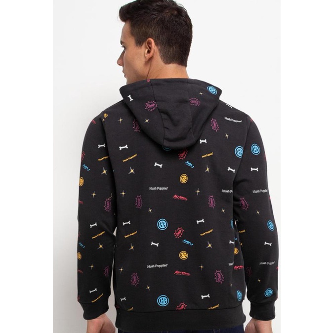 Sweater Hush Puppies Original 64321 Hoodie Pria Cowok Hendranto345