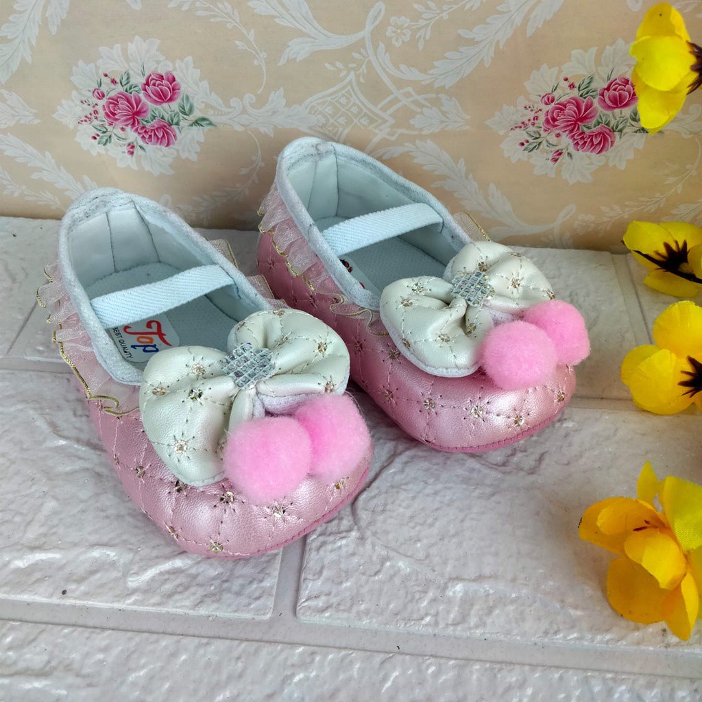 [TAMAN SEPATUKU] SEPATU TRENDY MURAH PREWALKER ANAK PEREMPUAN 0-12 BULAN FPX15