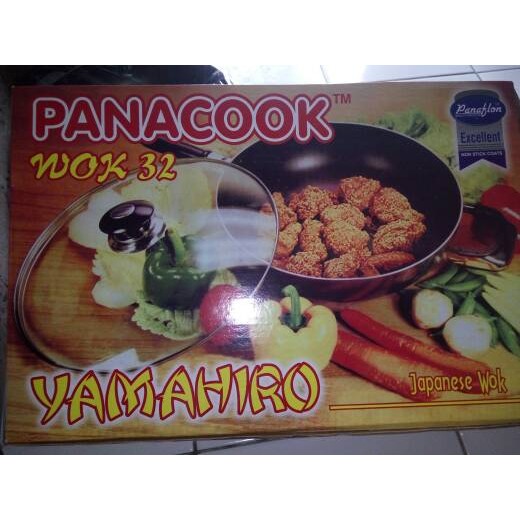 YAMAHIRO PANACOOK WOK   (PAN TEFLON)