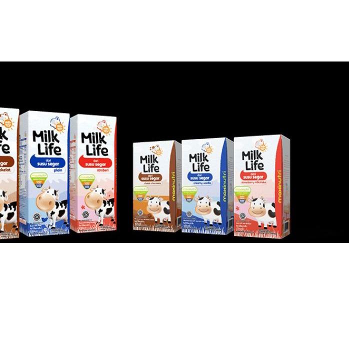 

Flash Sale - Susu Milk Life UHT 125ml 1dus = 40pc ~