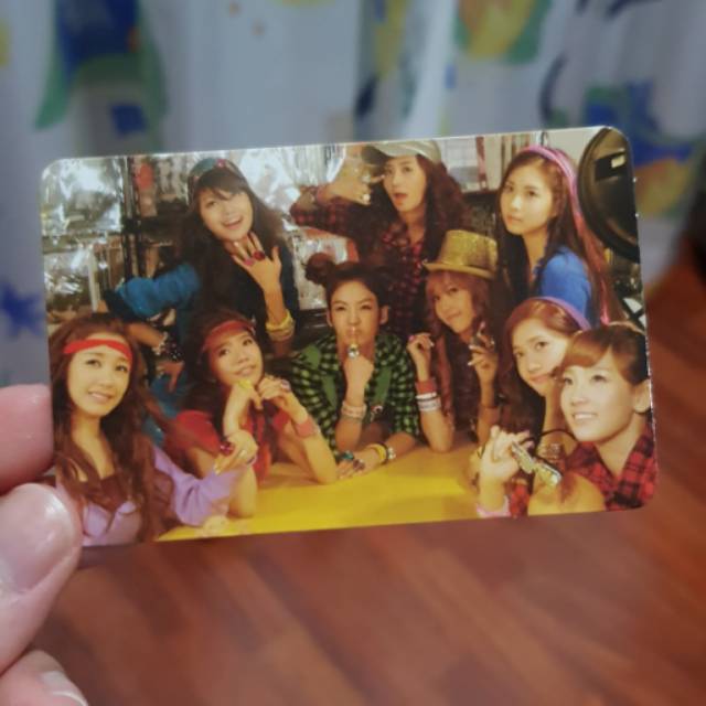 SNSD - Oh 2nd Album Official Photocard (Rare)