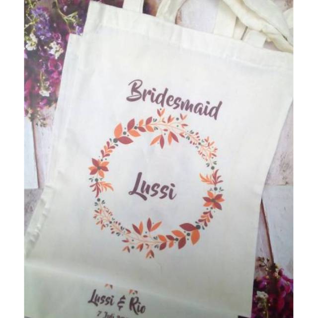 

(25*20) Tas Souvenir ful Warna || CUSTOM || Murah berkualitas