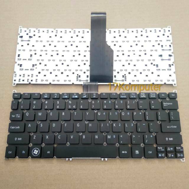 Keyboard Acer Aspire One 725 AO725 756 AO756 V5-121 V5-131 V5-171 hitam