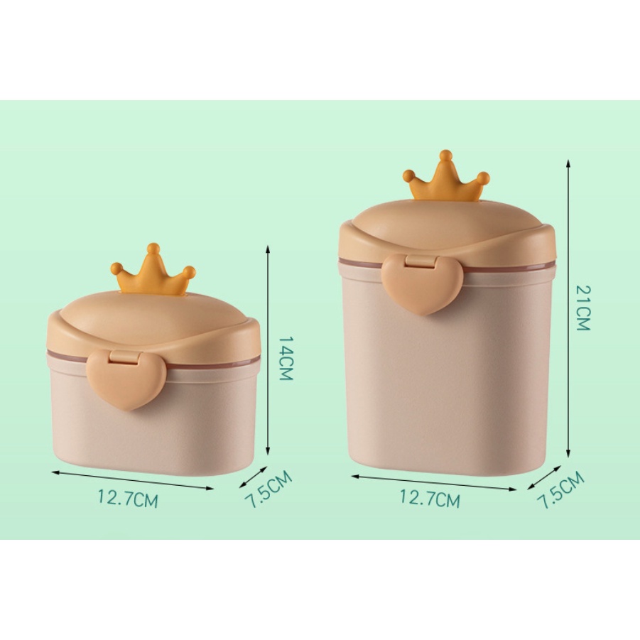 Adda Home - Toples Tempat Penyimpanan Susu Bubuk Makanan Super Praktis