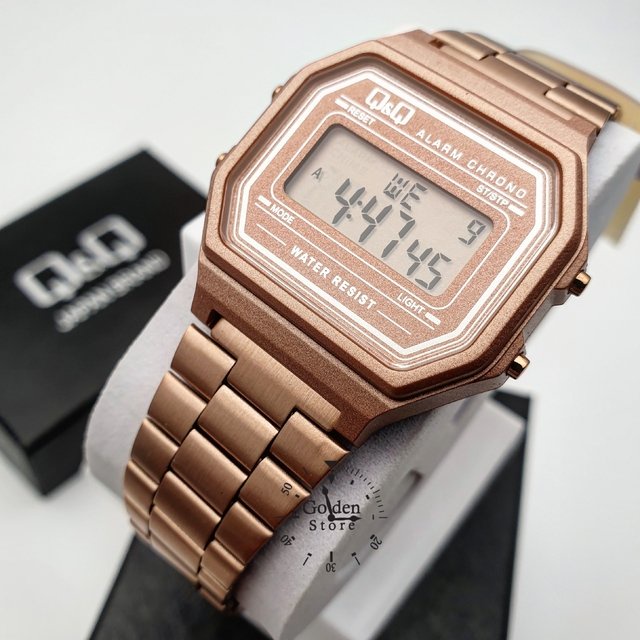 Q&amp;Q Original M173 Series Stanless Digital Watch