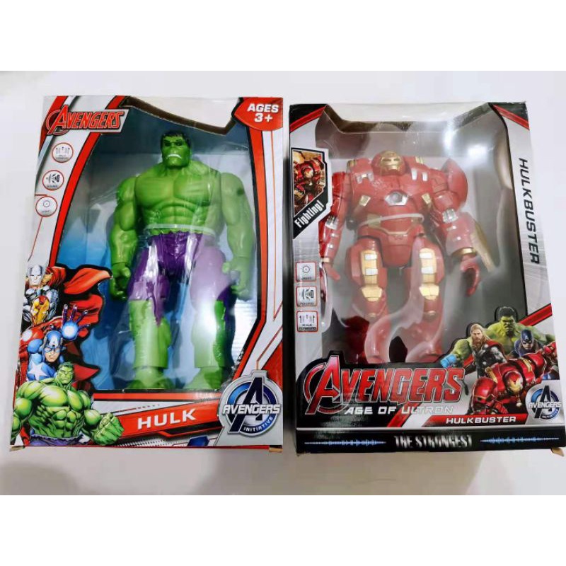 Mainan Anak Karakter Superhero Besar Hulk - Hulkbuster Ironman