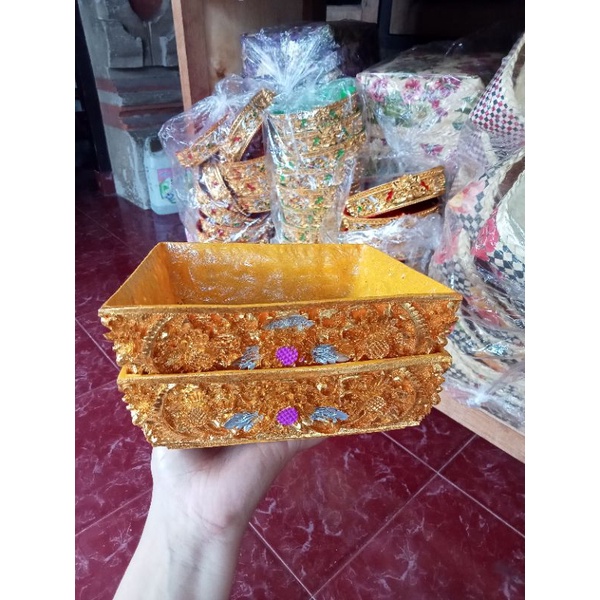 tamas atau bokor sodaan 18cm kotak tamas kotak Bokor kotak