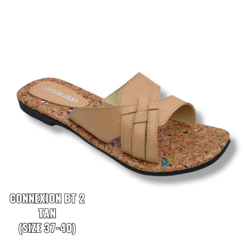 sandal selop connexion terbaru elegan