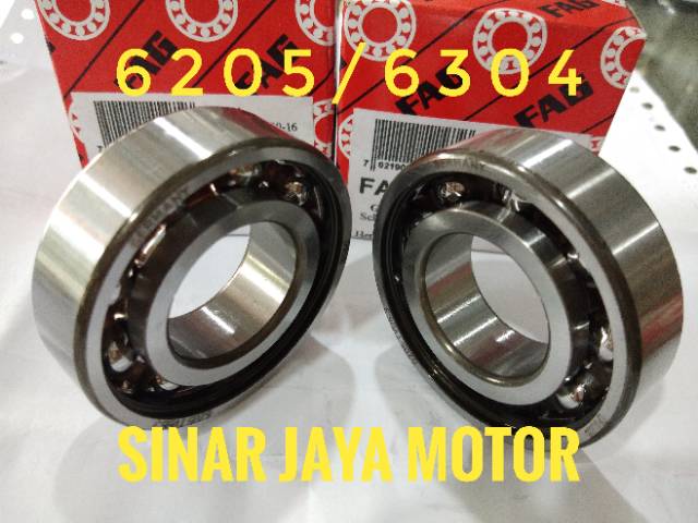 Laher kruk as jupiter z FAG germanya ori 6205/6304  kramic