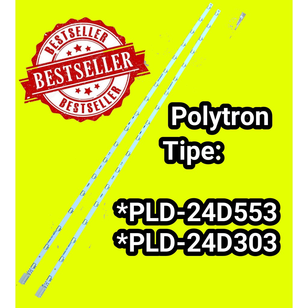 BACKLIGHT TV POLYTRON 24D533 PLD24D303 lampu led backlight polytron Pld24D303 Pld 24D533