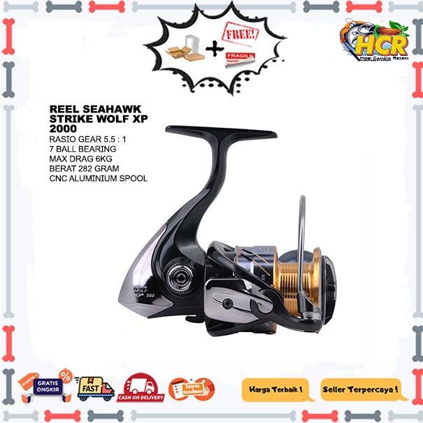 Reel Seahawk Strike Wolf XP 2000