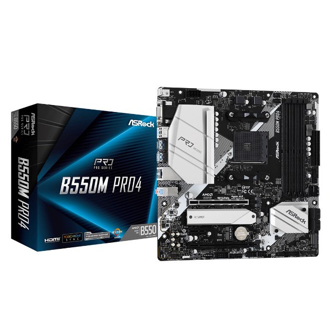 ASROCK B550M PRO4 (AM4, AMD B550, DDR4)