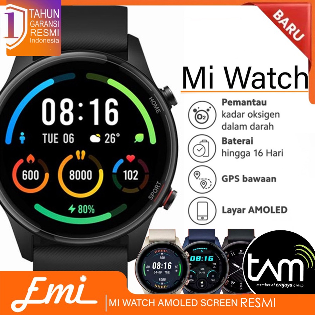 MI WATCH AMOLED SCREEN XMWTCL02 - Smartwatch Smart Watch