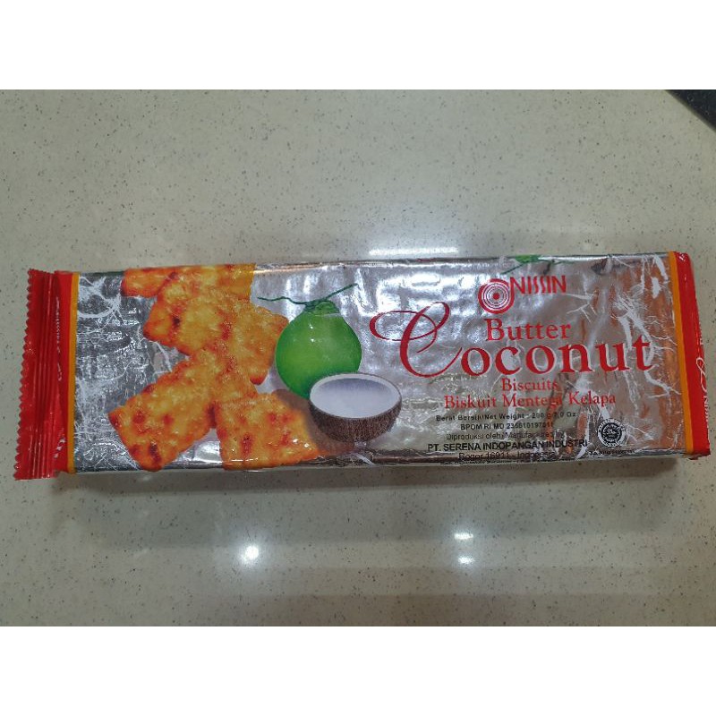 

Nissin Butter Coconut Biscuit 200gr