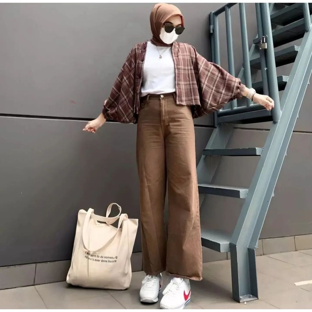 Kulot Linen Highwaist Premium / Kulot Linen