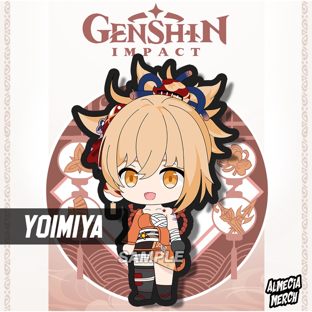 Gantungan Kunci Yoimiya Genshin Impact / Keychain Yoimiya Genshin Impact / Yomiya