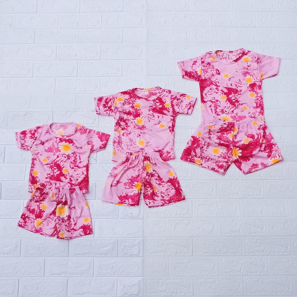 AFI - MC - Set Anak Anak Motif / Setelan Baju Anak Laki Laki / Setelan Kaos T-shirt Lengan Pendek-7