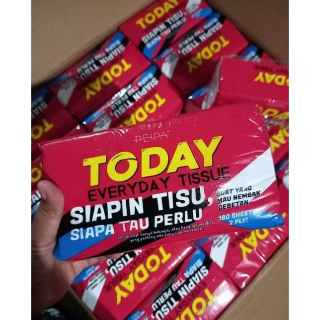 Tisu Muka Facial Today 180 shett PALING MURAH DI SHOPEE  sheet Tissue tissu murah