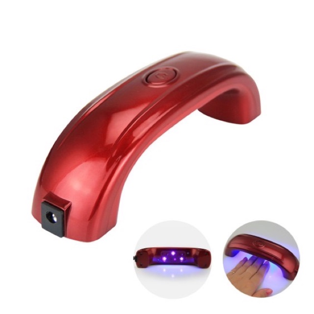 MINI UV LAMP GEL POLISH lampu pengering kutek gel mini 9watt SUN MINI UV LED LAMP GEL POLISH