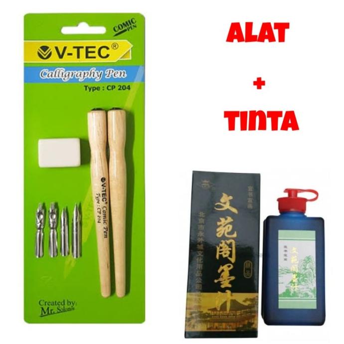 

(BISA COD) uler paket Calligraphy Pen dan Tinta Kaligrafi alat pulpen pensi SPECIAL Kode 31