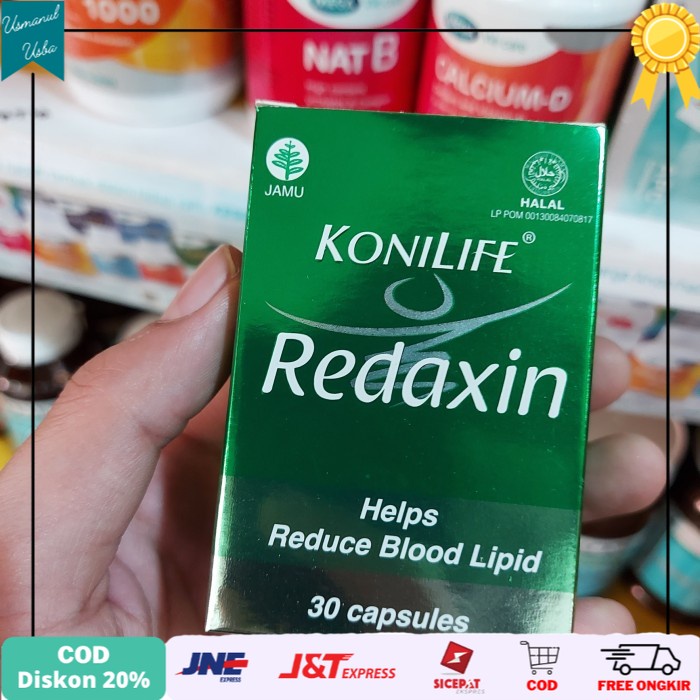 

❤COD❤ konilife redaxin / lemak darah