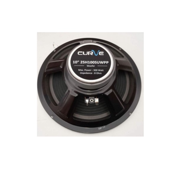 speaker 10inch acr  woofer curve 25h100 suwpp / C 1018 hw  / cannon 25h100 can-non C1018 hw