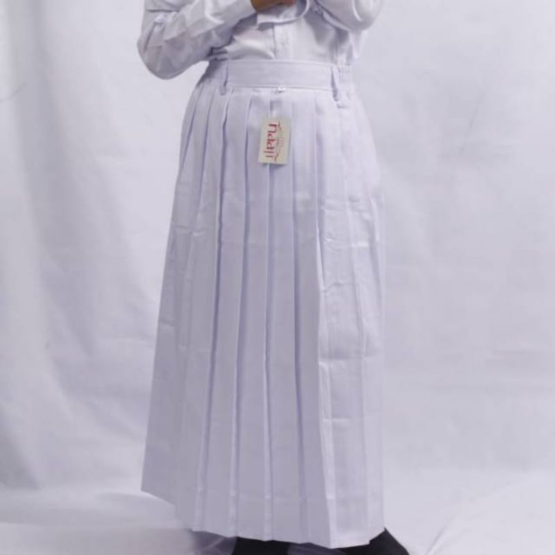 ROK SEKOLAH ROK PUTIH PANJANG SD SMP ANAK PEREMPUAN