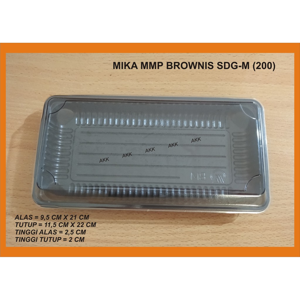 

Mika Mmp Brownis Sedang M (20 Pcs)