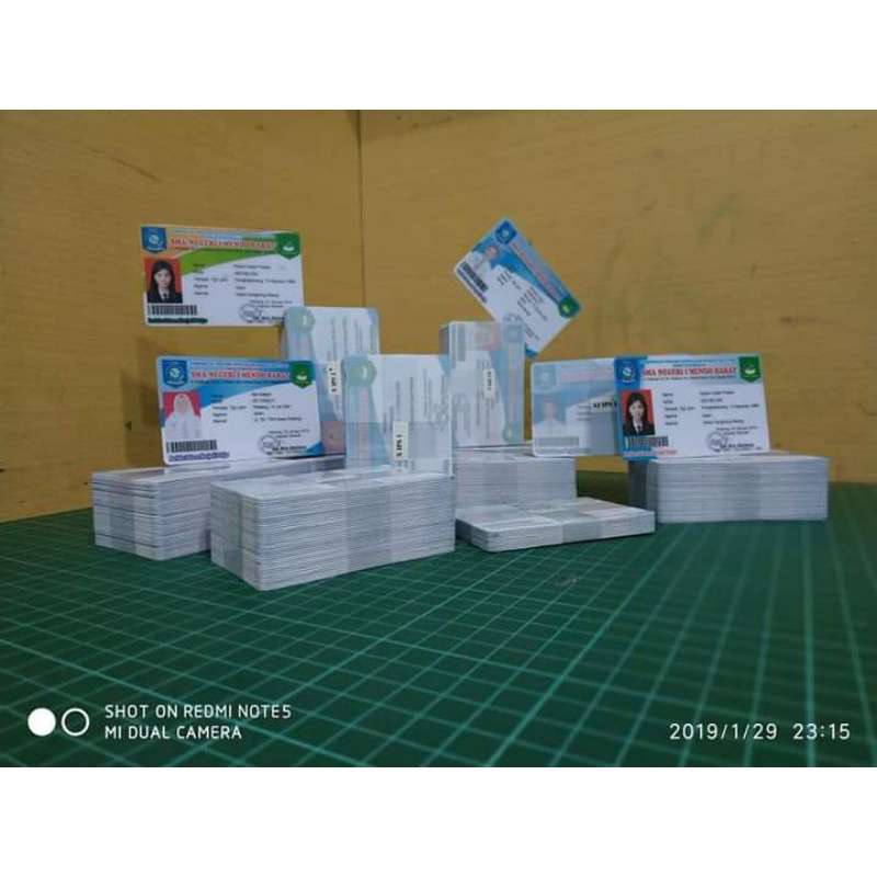 

ID Card, Member Card 2 Sisi / Bolak Balik