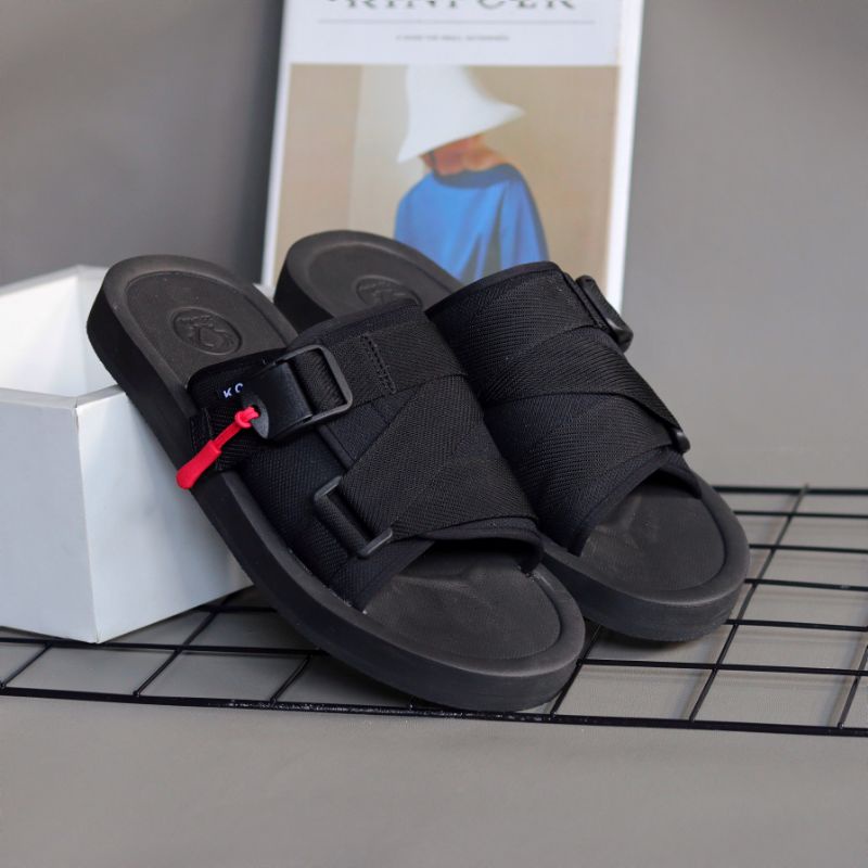 Sandal Pria Kekinian Sendal Slide Casual Slop Main Nongkrong Terbaru Keren Anti Slip