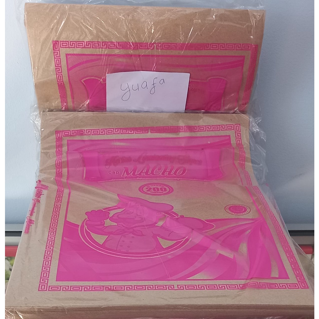 

Kertas Nasi Macho 200 lembar