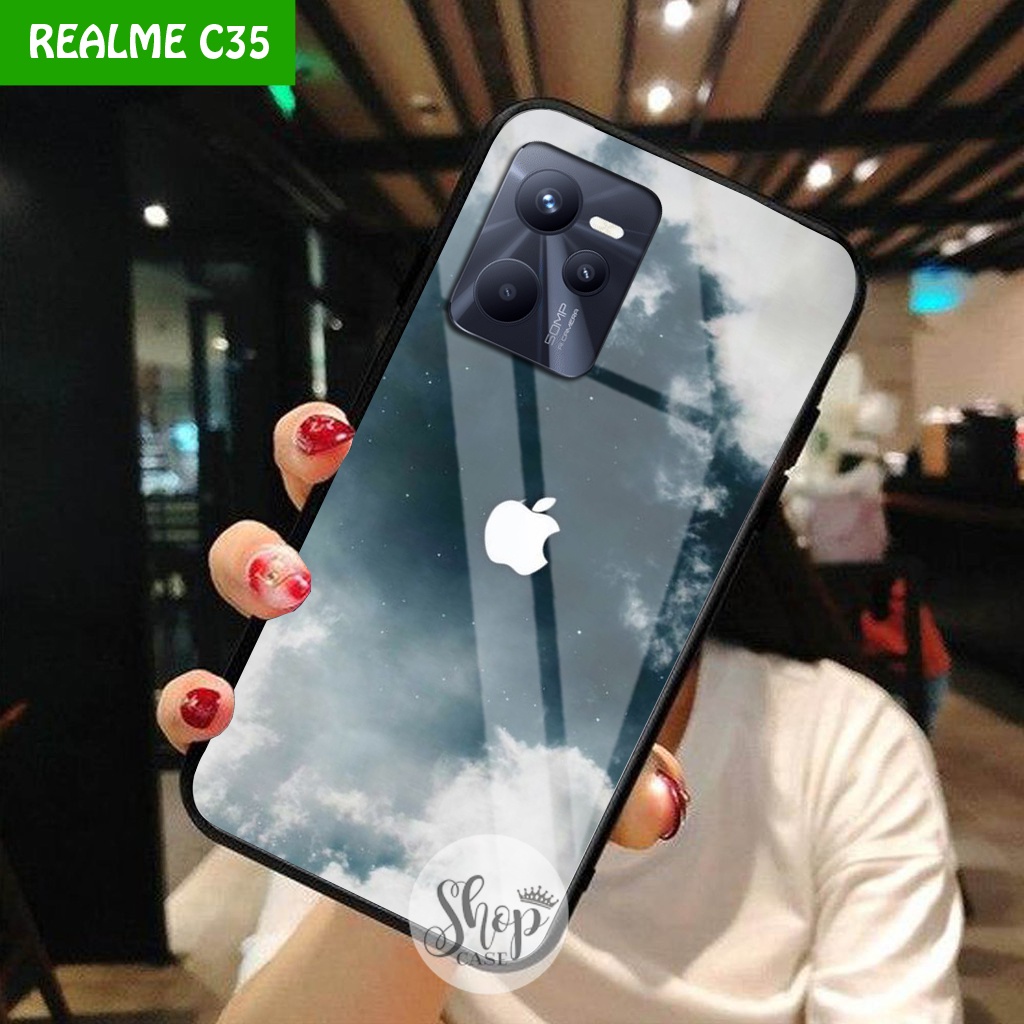 Softcase Glass Realme C35 - Case Realme C35 - case Realme C35 - kesing Realme C35 - softcase Realme 
