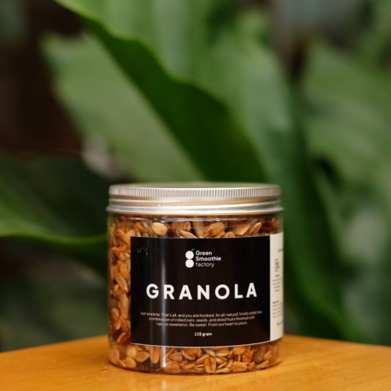 

Cemilan Sehat Granola small 225gr