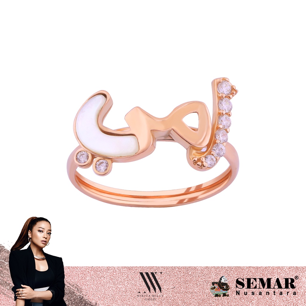Nikita Willy Gold Cincin Emas Mahabbah 'Umi (Ibu) - Ring Semar Nusantara