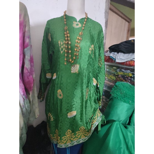 baju bodo khas modern motif adat bugis