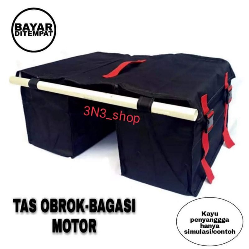 TAS OBROK-BAGASI MOTOR/TAS BAWA BARANG