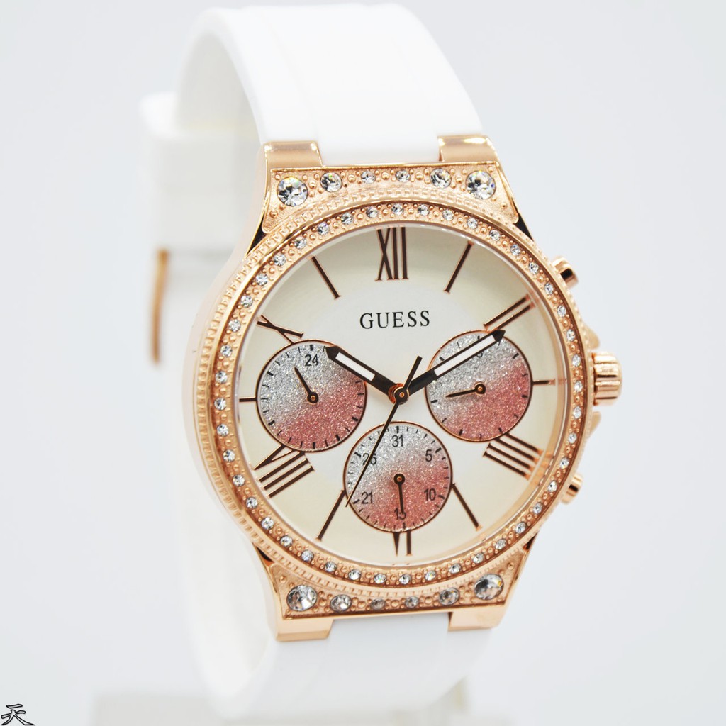 GUESS W1233L1 - Jam Tangan Wanita - Putih