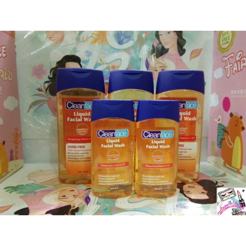 ☃Cutezz_Ching1☃Purbasari Cleanface Liquid Facial Wash